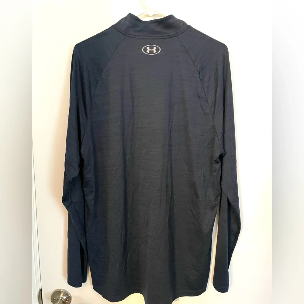 UNDER ARMOUR LONG SLEEVE QUARTER-ZIP - Picture 2 of 2